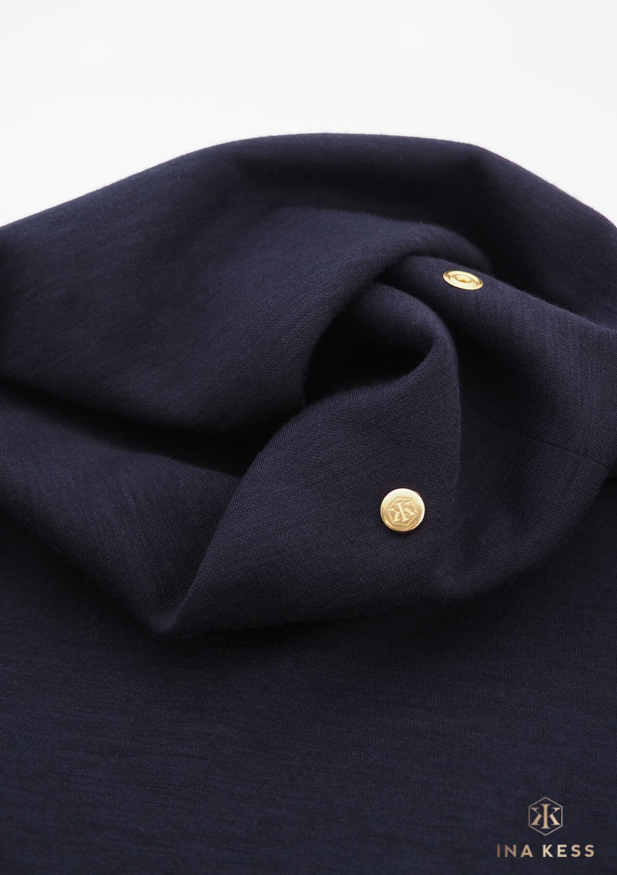 MERINO Turtleneck Sweater blu notte